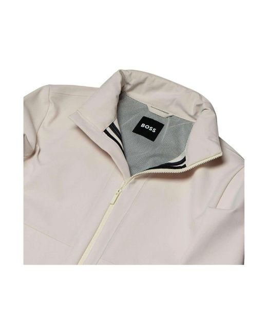 Light Jackets Boss de hombre de color Metallic