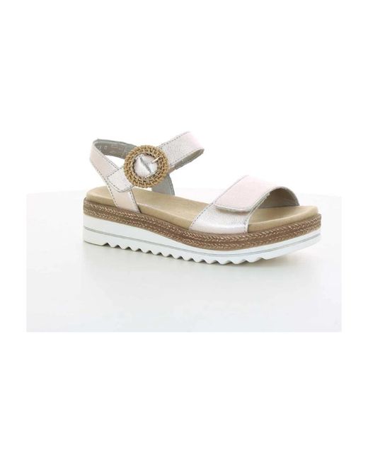 Flat Sandals Remonte en coloris White