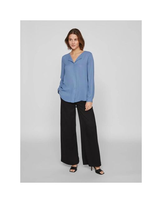 Blouses Vila de color Blue