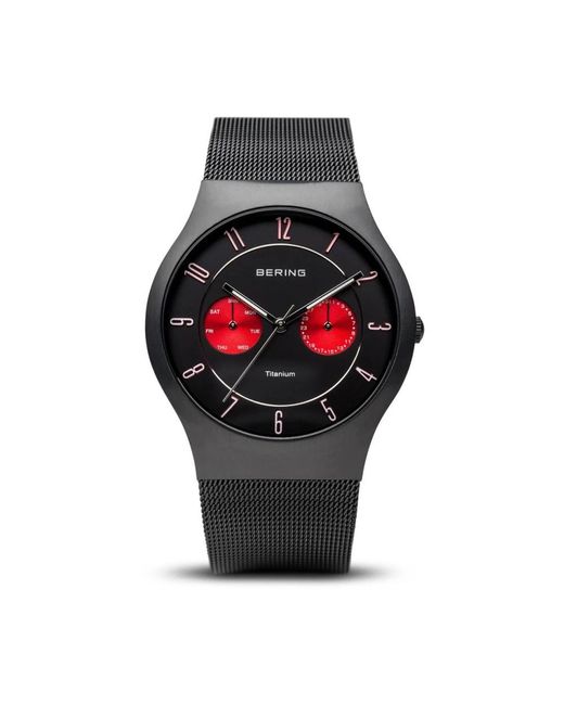 Bering Titanium Horloge in het Black
