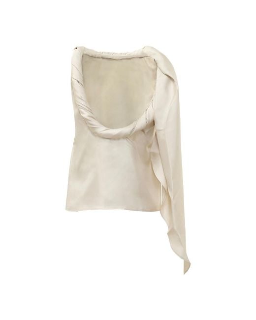 Loulou de Saison Natural Sleeveless Tops