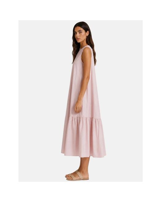 Peserico Pink Midi Dresses