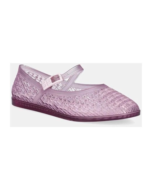 Melissa Purple Harper Flat