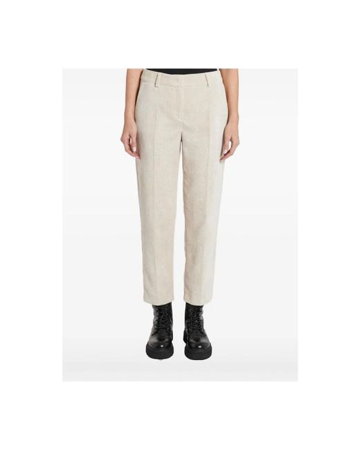 Pennyblack Natural Cropped Trousers