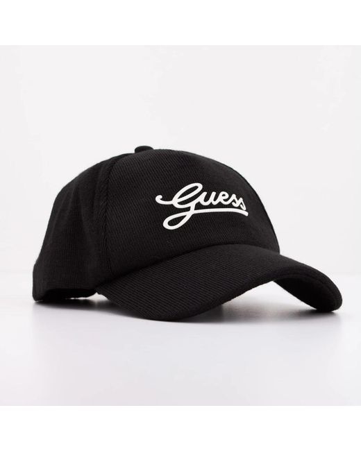 Guess Pet Baseball Cap in het Black