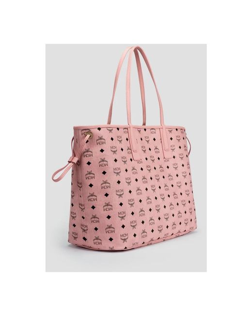 MCM Pink Shopping Bags