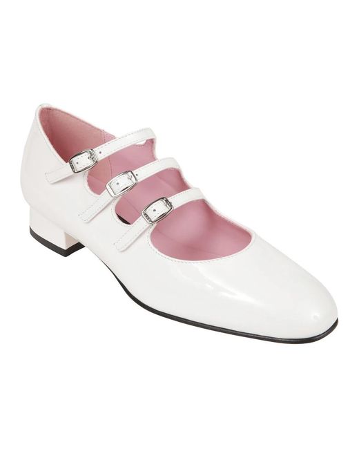 CAREL PARIS White Pumps