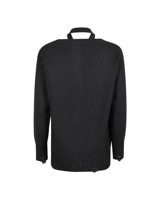 Canessa Black Cashmere Knitwear