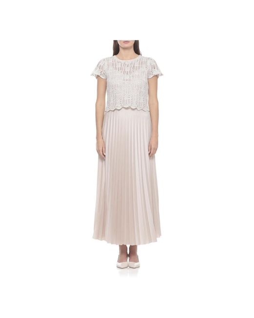 D.exterior Natural Maxi Dresses