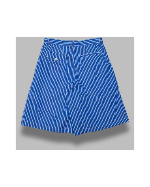 Comme des Garçons Blue Casual Shorts for men