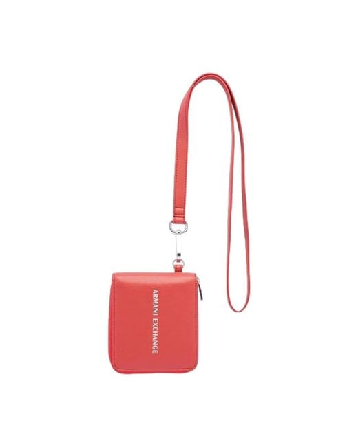Accessories > wallets & cardholders Armani Exchange pour homme en coloris Red
