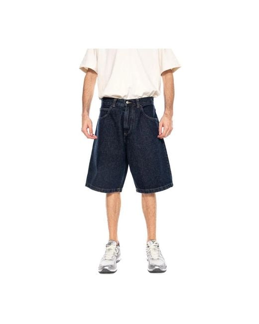 Edwin Worker Short in Blue für Herren