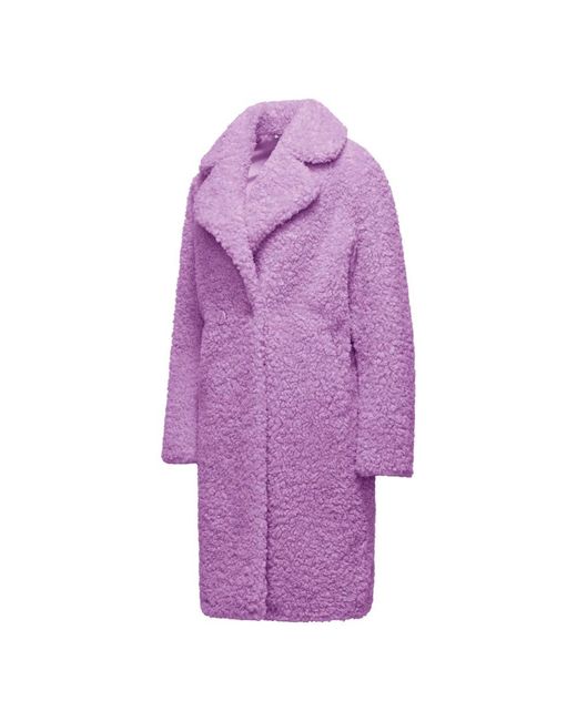 Bomboogie Purple Faux Fur & Shearling Jackets