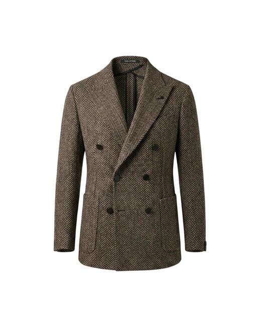 Tagliatore Green Blazers for men