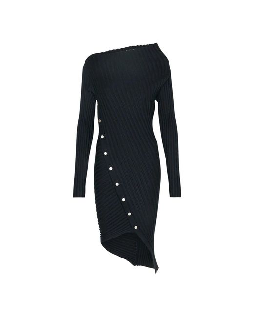 Philosophy Di Lorenzo Serafini Black Knitted Dresses