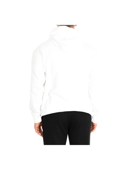 La Martina White Hoodies for men
