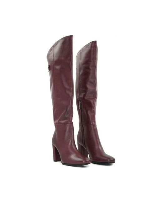Carmens Purple High Boots
