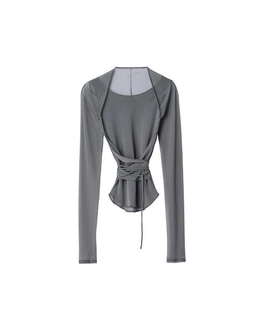 Lemaire Gray Blouses