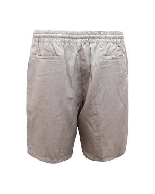 PT01 Gray Casual Shorts for men