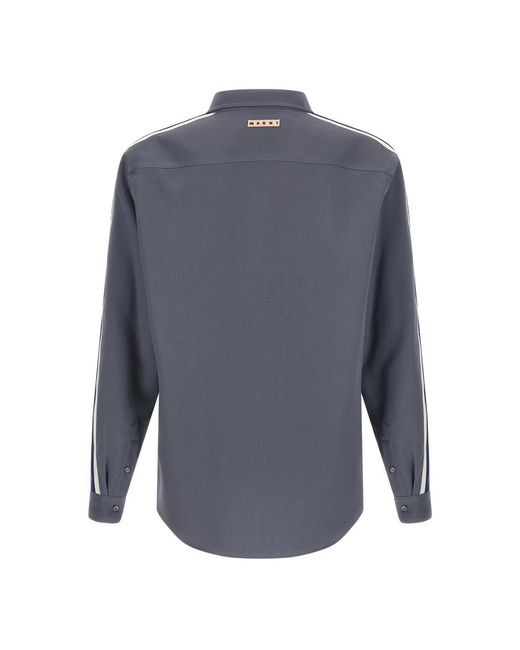Marni Blue Casual Shirts for men