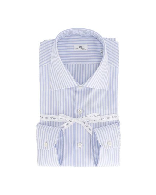 Sonrisa Camicia in het Blue voor heren