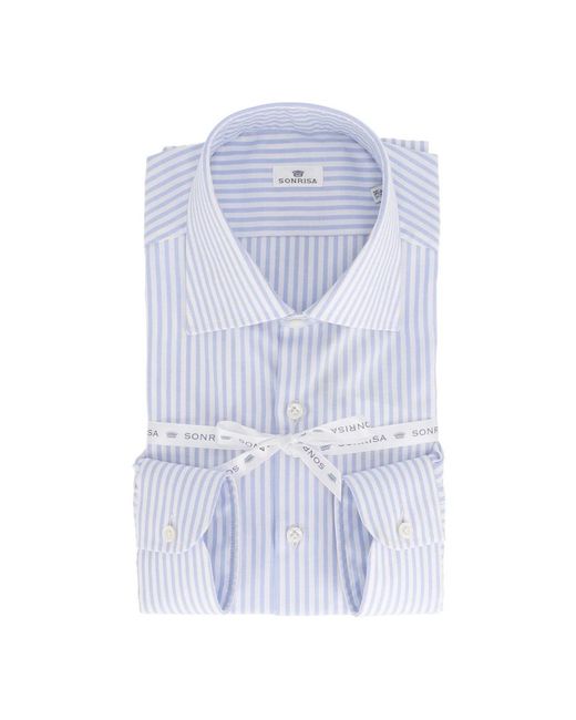 Sonrisa Camicia in het Blue voor heren