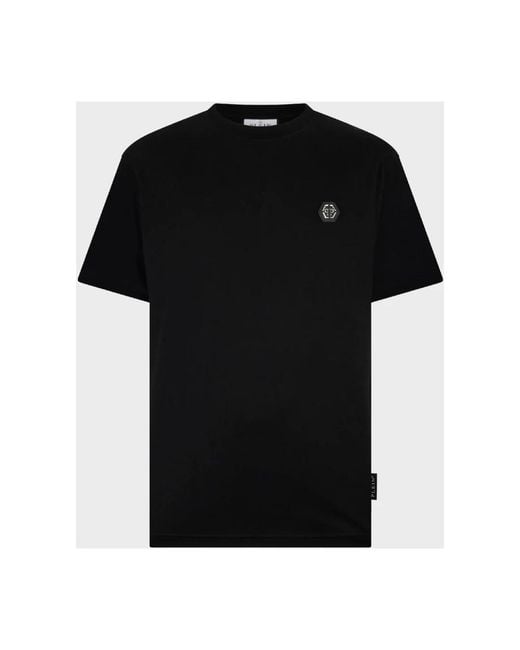 Philipp Plein Black T-Shirts for men