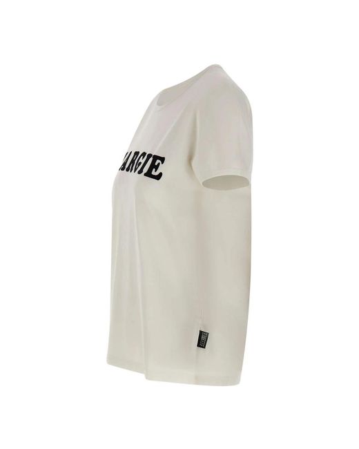 MM6 by Maison Margiela White T-Shirts