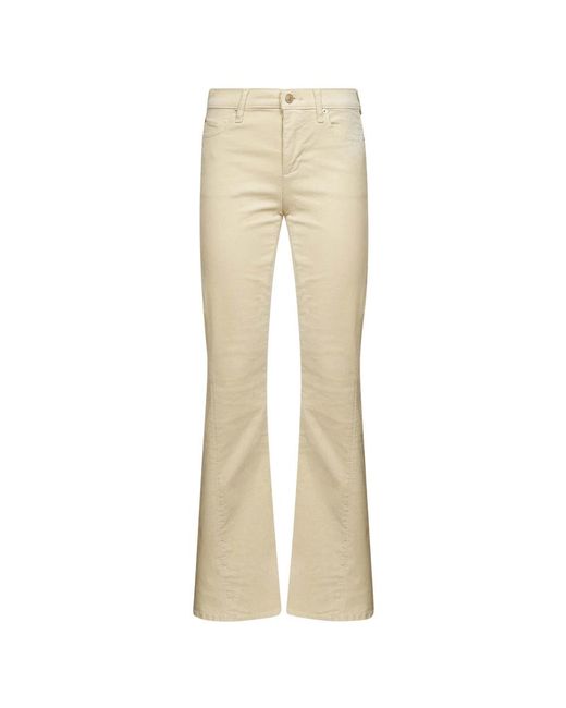 7 For All Mankind Boot-Cut Jeans in het Natural