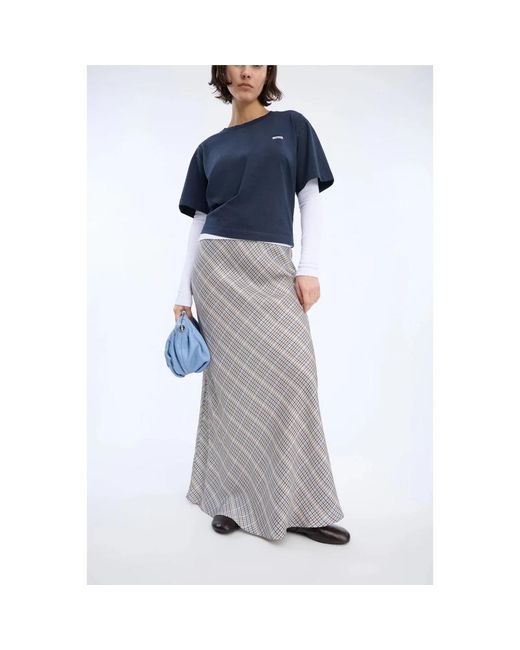 Munthe Gray Maxi Skirts