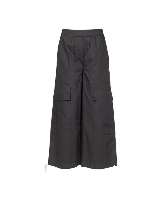 8pm Gray Wide Trousers