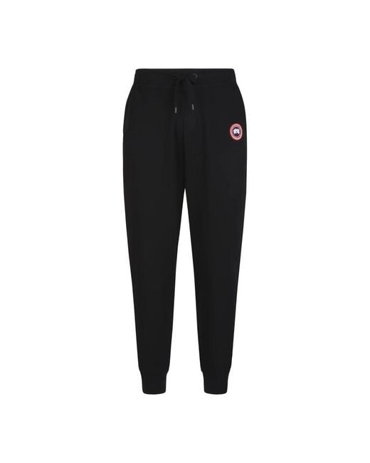 Canada Goose Black Sweatpants for men