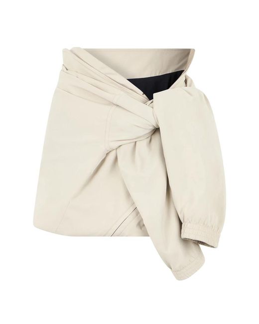 Balenciaga Natural Short Skirts