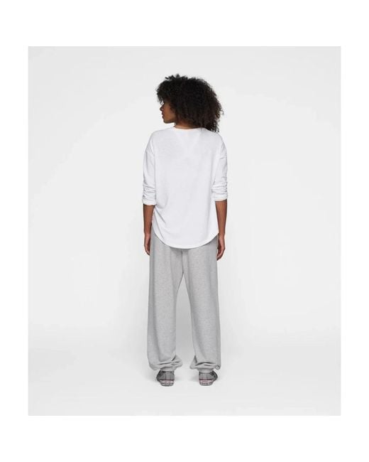 10Days White Long Sleeve T-Shirts