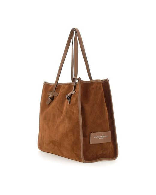 Gianni Chiarini Brown Tote Bags