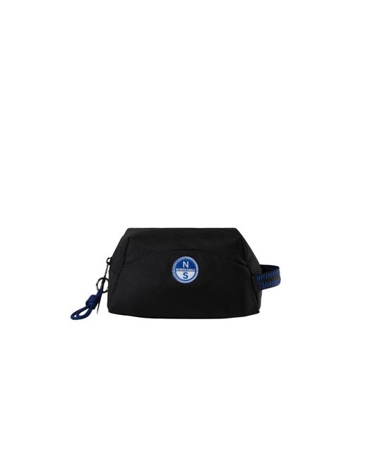 North Sails Black Wasserdichte Waschtasche