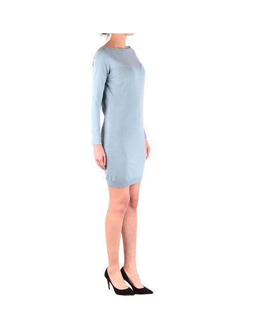 Twinset Blue Short Dresses