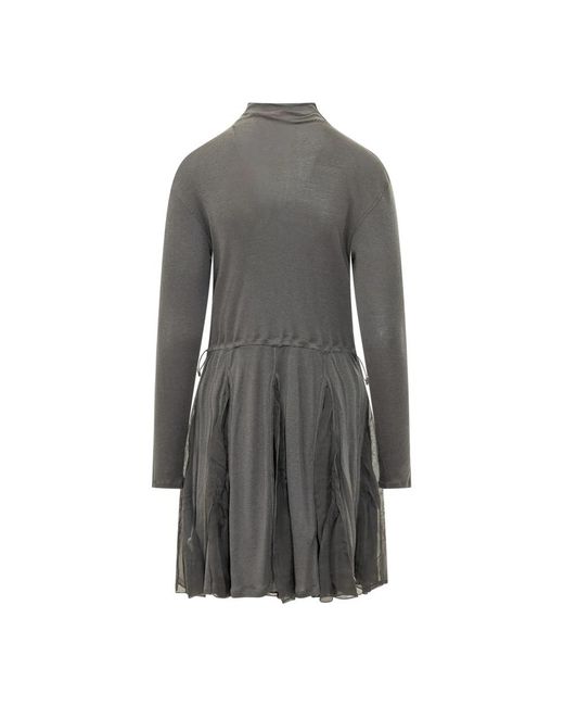DIESEL Gray Short Dresses