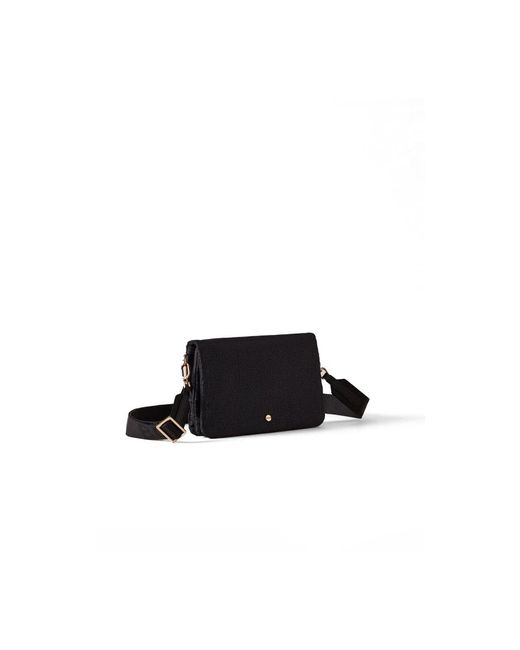 Borbonese Black Mini Crossbody Bag