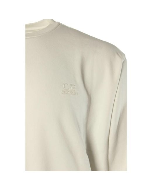 C P Company White Sweatshirts for men