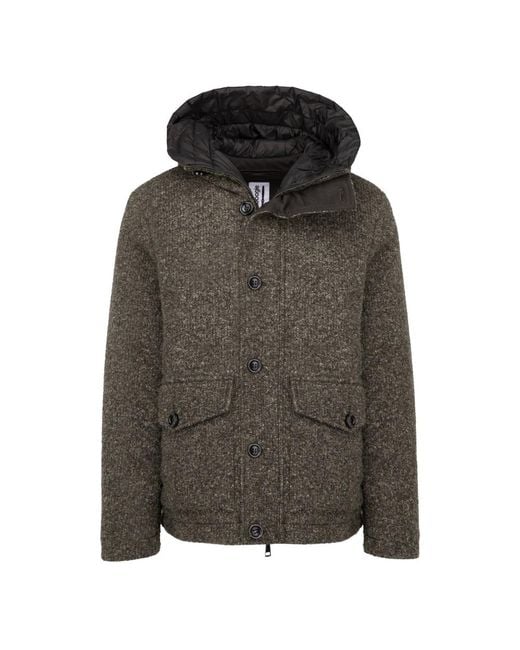 Bomboogie Korte Jas Met Capuchon in het Green voor heren