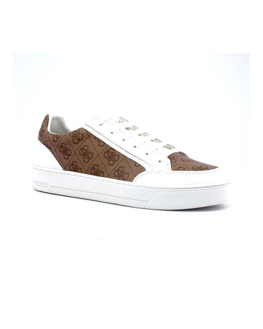 Guess Bicolor Sneaker in Brown für Herren