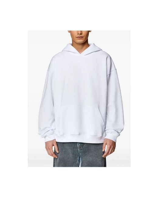 DIESEL Stylischer hoodie für männer in White für Herren