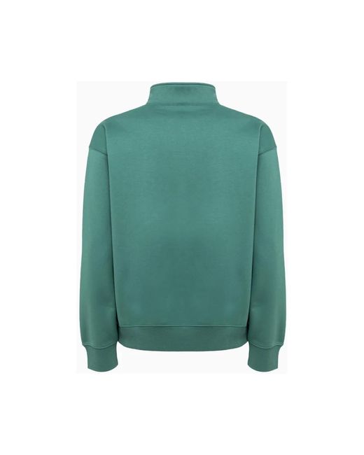 Nike Baumwollmischung half-zip sweatshirt in Green für Herren