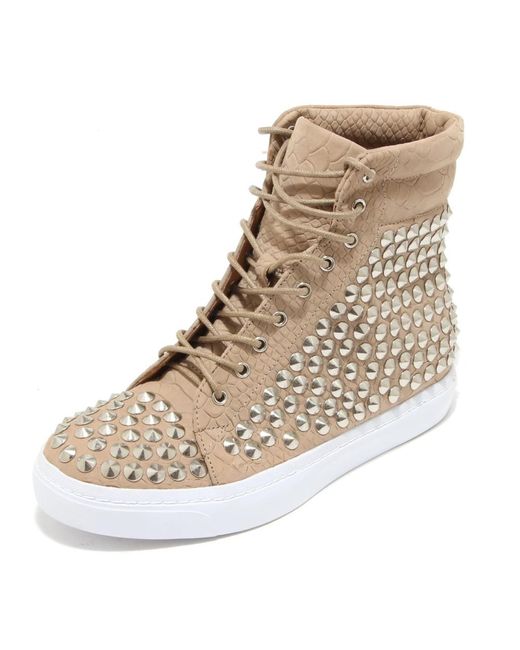 Jeffrey Campbell Natural Lace-Up Boots