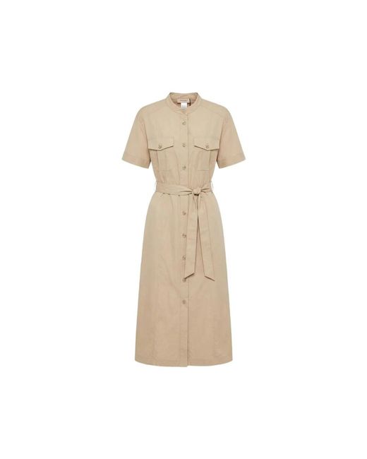 Twinset Natural Shirt Dresses