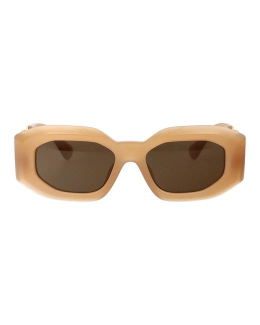 Versace Stylische sonnenbrille mit modell 0ve4425u in Natural für Herren