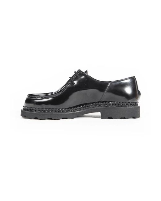 Paraboot Black Laced Shoes for men