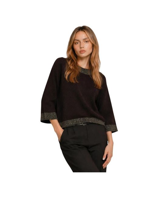Kocca Black Round-Neck Knitwear
