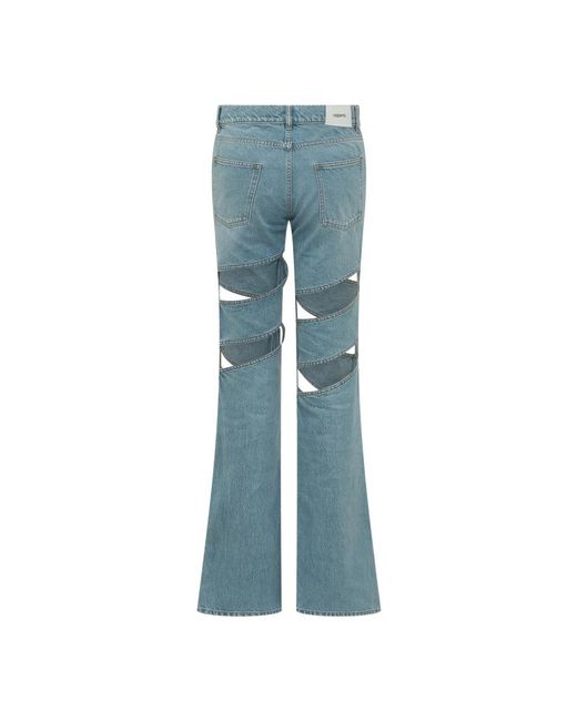 Coperni Blue Flared Jeans